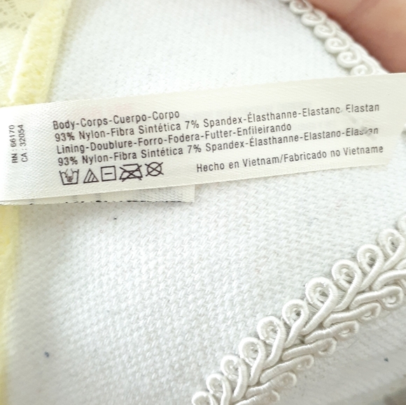 Free People Galloon M Lace Bralette Racerback 758 - Picture 6 of 7